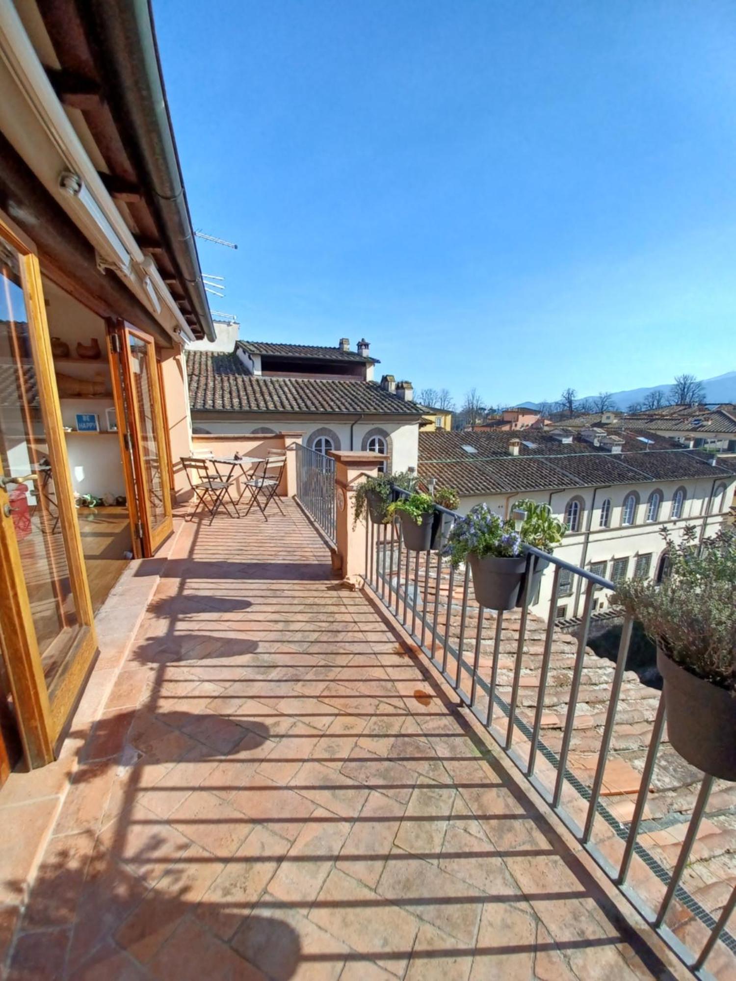 Terrazza Coccode' Spazioso Con Vista Mozzafiato! Lucca Exteriér fotografie