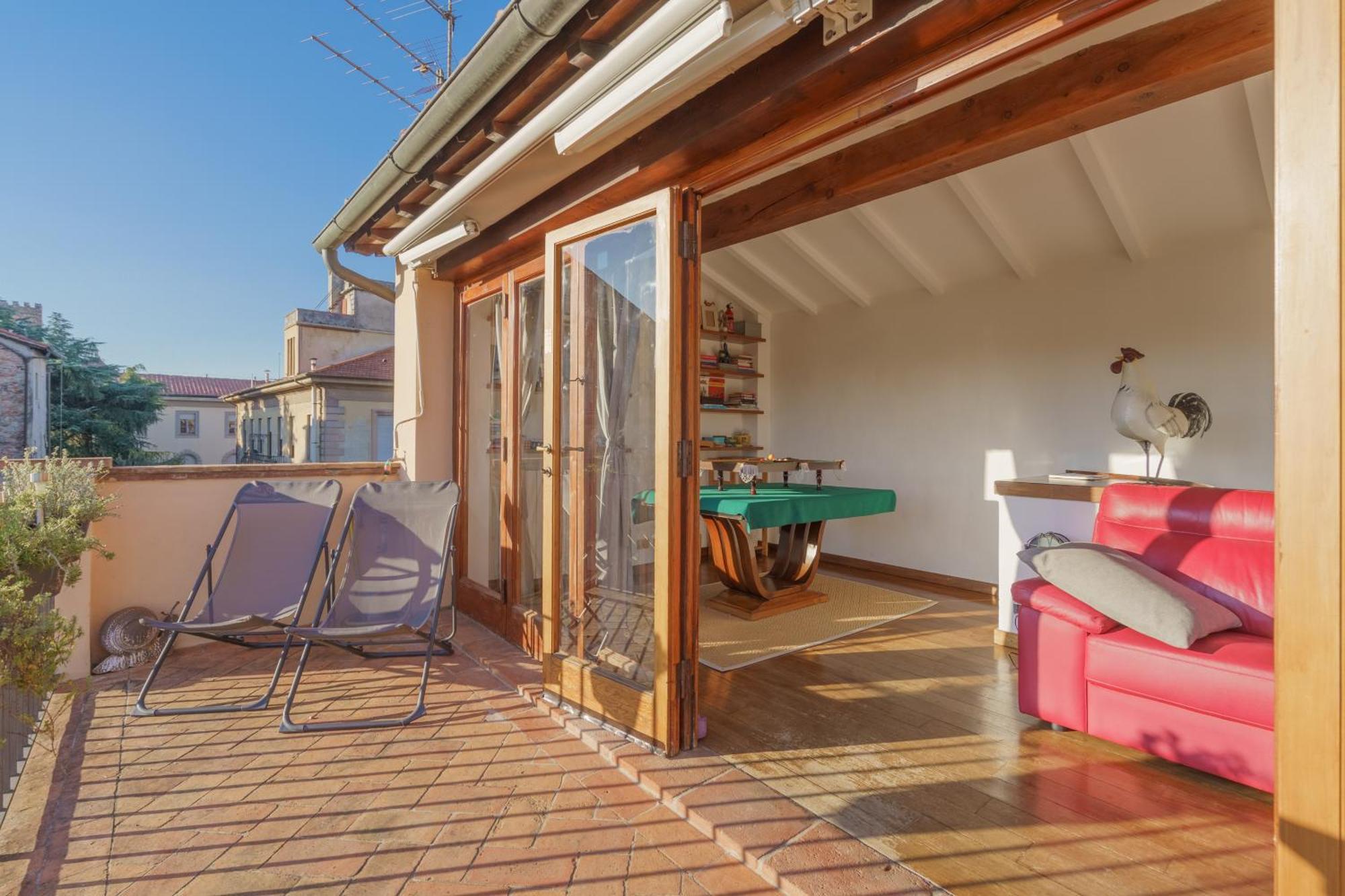 Terrazza Coccode' Spazioso Con Vista Mozzafiato! Lucca Exteriér fotografie